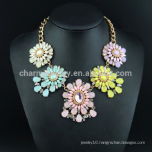 flower necklace jewelry 2015 fashion luxury necklace SN-034